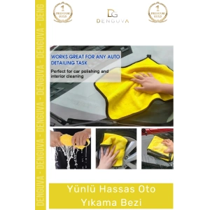 #MikrofiberBez Nano Teknoloji Yünlü Araba Temizlik Çizmez Yüzey Mikrofiber Hassas Oto Yıkama Bezi