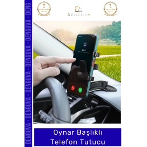 #TelefonTutucu Araba Gösterge Üstü Güvenli Sürüş Araç Evrensel Akıllı 360 Oynar Başlıklı Telefon Tutucu