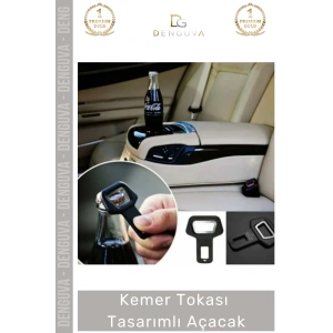 #OtoAksesuar Araç Aksesuarı Metal 2 Adet Formlu Sağlam Kemer Tkası Tasarımlı Açacak