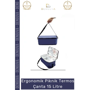 #TermosÇanta Isı Yalıtımlı Su Geçirmez Plaj Kamp Buzluk Tipi Soğutucu Piknik Termos Çanta 15 Litre
