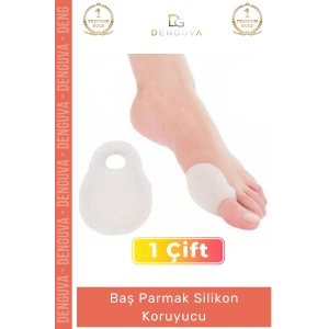 #ParmakKoruyucu Yıkanabilir Halluks Valgus Bunyon Kemik Ayak Carlburn Baş Parmak Silikon Koruyucu 1 Çift