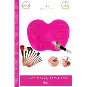 #TemizlemeAparatı Silikon Makyaj Fırçası Temizleyici Pratik Hijyenik Kozmetik Seti Temizleme Matı Aparatı