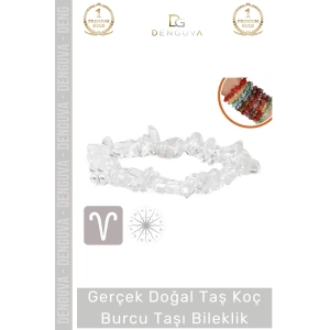 #Bileklik Doğal Taş Enerjili Ayarlanabilir Su Geçirmez Kaliteli Koç Burçları Burç Unisex Bileklik