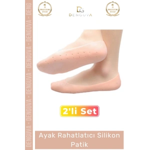 #SilikonPatik Medikal Yumuşak Topuk Çatlak Giderici Nemlendirici Destekli Rahatlatıcı Silikon Patik
