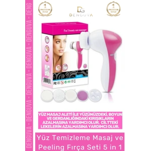 #MasajSeti Güzellik Bakım Siyah Nokta Temizleme Aleti Kırışıklık Karşıtı Masaj Peeling Fırça Seti