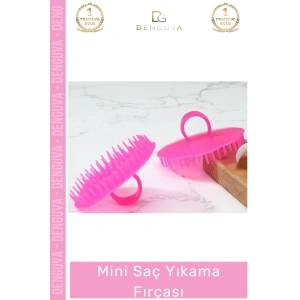 #SaçFırçası Saç Masaj Şampuan Uygulama Aracı Ergonomik Derinlemesine Temizlik Mini Saç Yıkama Fırçası