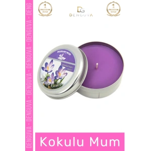 #Mum Dekoratif Hediyelik Şık Modern Tasarım Metal Kutu Kokulu Mum Oda Kokusu 120G Teneke Kutu