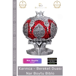#Biblo Dekoratif Sarı Polyester Orta Boy Hediyelik Modern Ev Ofis Aksesuarı Şık Bereket Nar Boytu Biblo