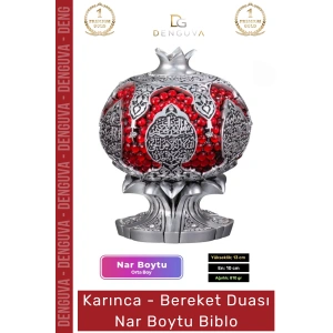 #Biblo Dekoratif Sarı Polyester Orta Boy Hediyelik Modern Ev Ofis Aksesuarı Şık Bereket Nar Boytu Biblo