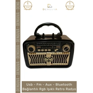 #Radyo Everton RT552 Bluetooth Nostalji Retro USB Güçlü Şarjlı Radyo Mp3 Player Müzik Kutusu