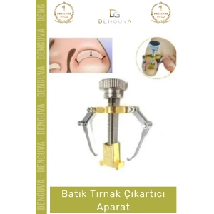 #TırnakAparatı Nordmende Paslanmaz Çelik Profesyonel Ayak Bakım Pedikür Batık Tırnak Çıkarma Aparatı