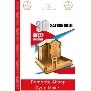 #Oyuncak Eğitici Eğlenceli Lazer Kesim 3mm MDF Boyanabilir 3D Puzzle Demonte Ahşap Oyun Maket