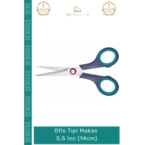 #OfisMakas Profesyonel Paslanmaz Keskin Çelik Ergonomik Sap Kaliteli Ofis Tipi Makas 5.5 İnc 14 cm