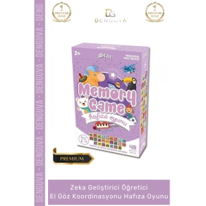 #Oyuncak Eğitici Öğretici Zihinsel Gelişim Destekli 1 Yaş Üzeri İnteraktif 48 Parça Hafıza Oyunu