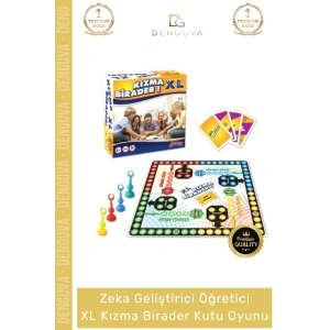 #KızmaBirader Eğitici Aile Strateji Zeka Geliştiren Eğlenceli Parti Hediyelik Kızma Birader Kutu Oyunu