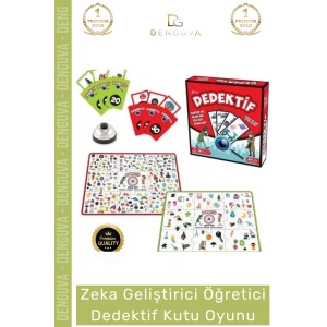 #KutuOyunu Eğitici Zeka Geliştirici Dikkat Geliştiren Hızlı Kartlı Etkinlik Dedektif Kutu Oyunu