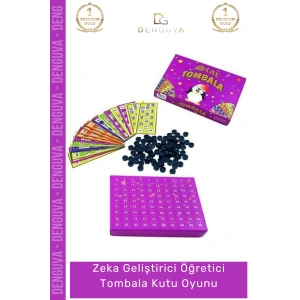 #Tombala Eğitici Çocuk Zihinsel Gelişim Destekli Kaliteli Aile Yılbaşı Etkinlik Tombala Oyunu