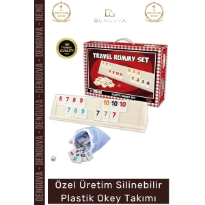 #OkeyTakımı Dayanıklı Çizilmez Kaliteli Leke Tutmaz Silinebilir Plastik Okey Takımı