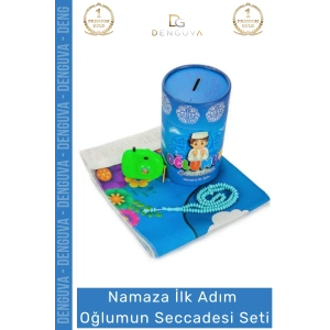 #TesbihSeti Çocuk Seccadesi Kumbara Kutulu Hediyelik Eğitici Dini Set Fotoğraf Makinesi Tesbih Seti