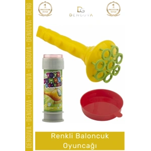 #Oyuncak Renkli Dış Mekan Çocuk Aktivite Hızlı Baloncuk Çıkartan Paket Borazan Baloncuk Oyuncağı