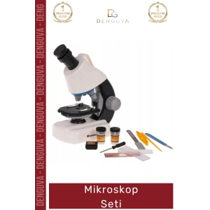#Mikroskop 1200X Büyütme Profesyonel Bilimsel Eğitim Taşınabilir LED Aydınlatma Stem Mikroskop Seti
