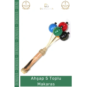 #Marakas Ahşap Saplı Ritim Enstrümanı Doğal El Yapımı Kaliteli Müzik Meditasyon 5 Toplu Marakas