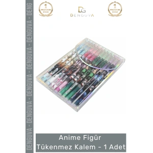 #Kalem Model 6 Koleksiyonluk Hediyelik Karakterli Tasarım Ergonomik Anime Figür Tükenmez Kalem