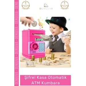 #Kumbara Elektronik Şifreli Çocuk Eğitici Dijital Para Biriktirme Kasa Otomatik ATM Kumbara