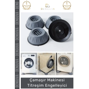 #MakineAyağı Gürültü Önleyici Sarsıntı Emici Kaymaz Taban Çamaşır Makinesi Titreşim Engelleyici Set