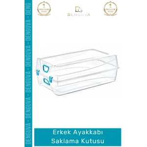 #AyakkabıKutusu Şeffaf Plastik İstiflenebilir Katlanabilir Modüler Modern Saklama Erkek Ayakkabı Kutusu