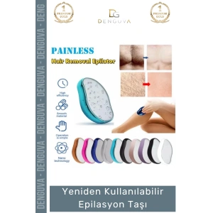#EpilasyonTaşı Nano Kristal Acısız Tüy Alıcı Peeling Etkili Yeniden Kullanılabilir Epilasyon Taşı