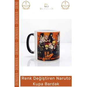 #Bardak Porselen Isıya Duyarlı Koleksiyonluk Renk Anime Hediye Değiştiren Naruto Kupa Bardak