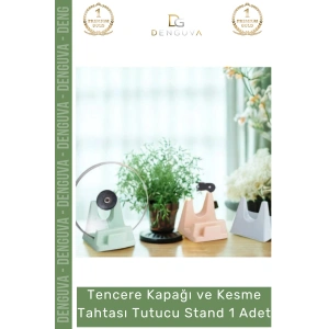#Stand Tencere Kapağı Düzenleyici Tezgah Üstü Modern Şık Kesme Tahtası Tutucu Mutfak Standı