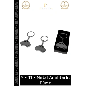 #Anahtarlık Promosyon Kurumsal Lazer Baskı Dayanıklı Paslanmaz Şık Hediye A 11 Metal Anahtarlık Füme
