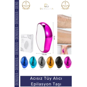 #EpilasyonTaşı Kristal Nano Peeling Etkili Acısız Batık Önleyici Cilt Cam Teknolojili Epilasyon Taşı