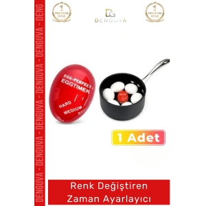 #PişirmeZamanlayıcı Renk ğiştiren Isıya Duyarlı Pratik Rafadan Kayısı Yumurta Pişirme Zamanlayıcı - 1 Adet