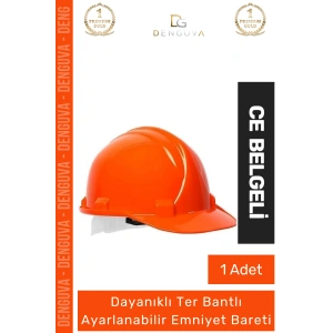 #Baret Essafe CE Belgeli Ekonomik Havalandırmalı Ayarlı Mühendis Güvenliği Turuncu Emniyet Bareti