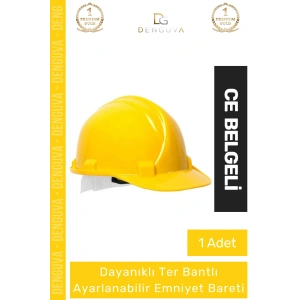 #Baret Essafe CE Belgeli Havalandırmalı Ekonomik Profesyonel İş Güvenliği Sarı Emniyet Bareti