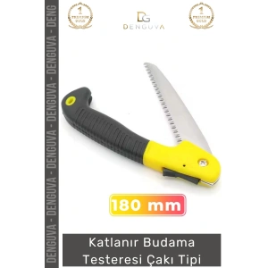 #Testere Çelik Keskin Pratik Portatif Güçlü Bahçe 180 MM Katlanır Budama Testeresi Çakı Tipi