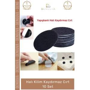 #HalıSabitleyici Yıkanabilir Yapışkanlı Kaymaz Köşe Tutucu Paspas Sabit Halı Kilim Kaydırmaz Cırt 10 Set
