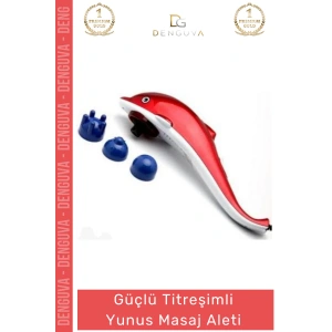 #MasajAleti Profesyonel Ergonomik Titreşimli Terapi Vücut Kas Gevşetici Portatif Yunus Masaj Aleti