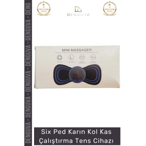 #TensCihazı EMS Teknoloji Six Ped Fitness Spor Geliştirici Kol Kas Çalıştırma Tens Cihazı - 1 Adet