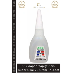 #JaponYapıştırıcısı Hızlı Güçlü Profesyonel Evobond Anında Etkili 502 Japon Yapıştırıcısı Süper Glue 20 Gram - 1 Adet