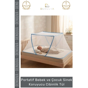 #Cibinlik Bebek Çocuk Portatif Cibinlik Sineklik Koruyucu Pratik Katlanabilir Beşik Yatak Tülü