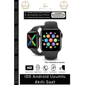 #AkıllıSaat Premium T500 Plus Ips Ekran Spor Sağlık Sensörlü Android Tansiyon Nabız Ölçer Akıllı Saat