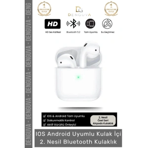 #Kulaklık RGB Işıklı Bluetooth 5.2 Oyuncu Gürültü Engelleyici LED Ekran 2. Nesil Kablosuz Kulaklık
