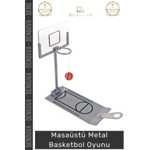 #Oyuncak Hediyelik Ofis Katlanabilir Akrilik Pota Şık Kompakt Sağlam Masaüstü Metal Basketbol Oyunu