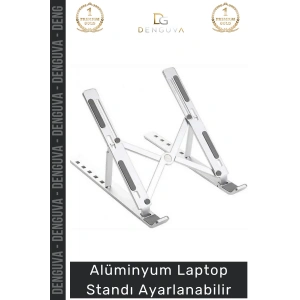 #LaptopStandı Katlanabilir Ergonomik Metal Taşınabilir Dizüstü Alüminyum Laptop Standı Ayarlanabilir