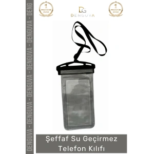 #TabletKılıfı Dayanıklı Şeffaf Dokunmatik Koruyucu Havuz Plaj Profesyonel Mobil Su Geçirmez Telefon Kılıfı
