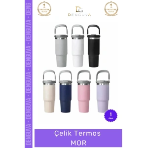 #Termos Paslanmaz Vakumlu Sızdırmaz Mat Isı Yalıtımlı Dayanıklı Şık Ergonomik Çelik Termos